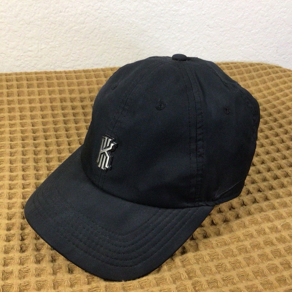 Nike Heritage86 Kyrie Irving Logo Black Hat Adjustable StrapBack Rare